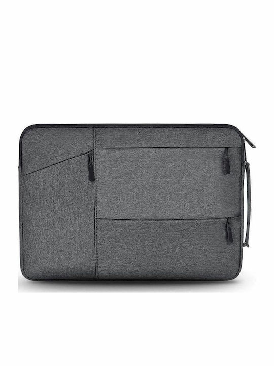 Tech-protect Laptop Sleeve Up To 14" 35.56 Cm Textile Special Padding Dark Gray