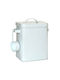 Relaxdays Box for Coffee / Tea with Lid Plastic White 6500ml