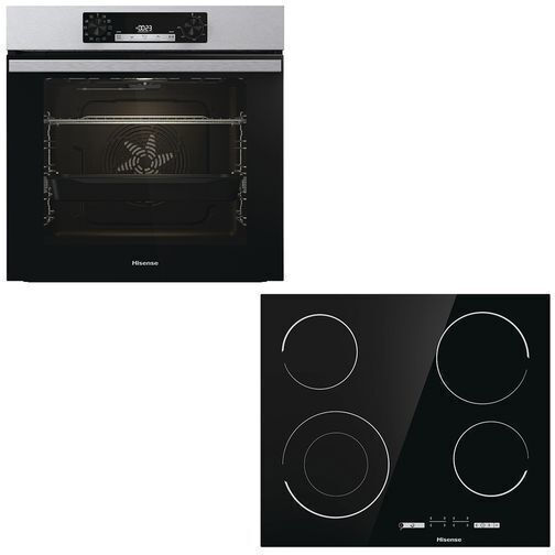 Hisense Φούρνος άνω Πάγκου 77lt Π59.5εκ. Inox