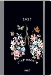 Next Deep Breath Agendă Zilnică B6 2027 Spirală...