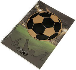 Polo Spiral Notebook Ruled B5 60 Paper Sheets 2...