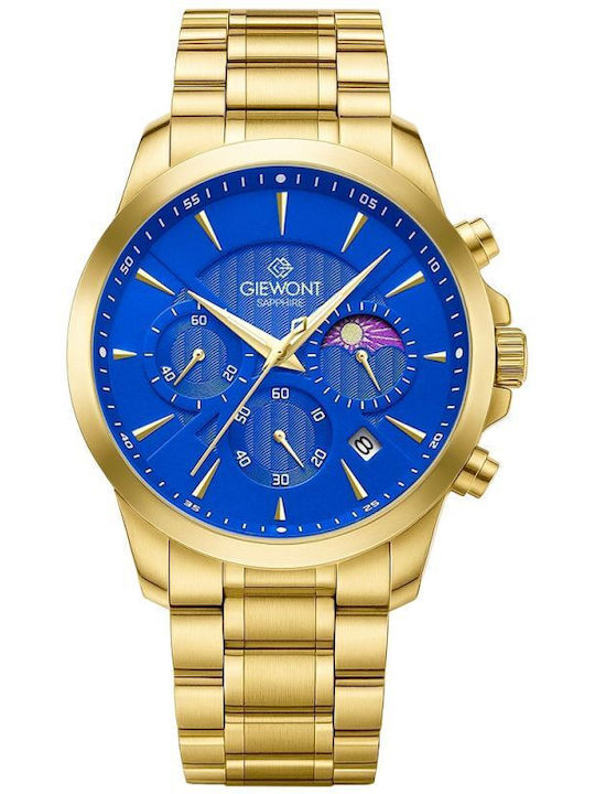 Giewont Sapphire Men's Watch 43mm Chronograph B...