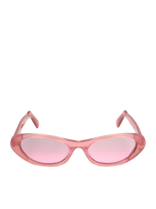 GCDS Unisex Sunglasses With Pink Frame And Pink Lens GD0021