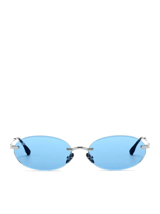 Red Raven Unholy Women Sunglasses With Blue Fra...