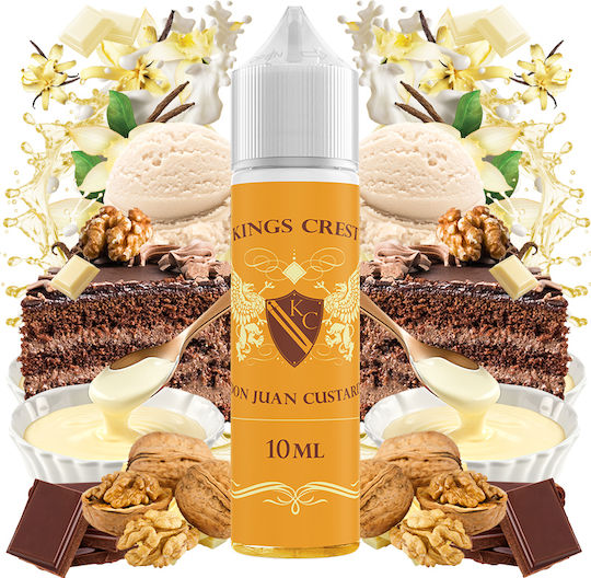 Kings Crest Flavor Shot Don Juan 10ml/60ml 1τμχ Don Juan Custard