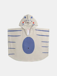 Baby Kinder Strandponcho Jungen Zyumercap Beiges