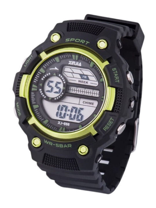 Digital Womens Watch 40mm Battery with Black Me...