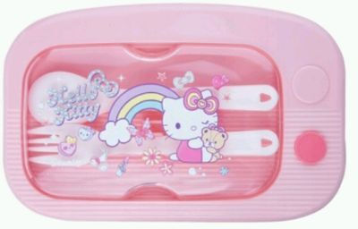 Coolpack Plastic Kids Dinner Set Hello Kitty 1.1 Litre
