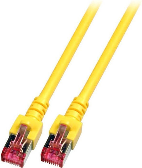 EFB S/FTP Kat.6 (Gigabit) Netzwerkkabel Ethernet 0,5m Gelb