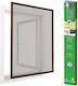 Plus Mosquito Net Window Permanent Aluminum Black with Frame 120x100cm