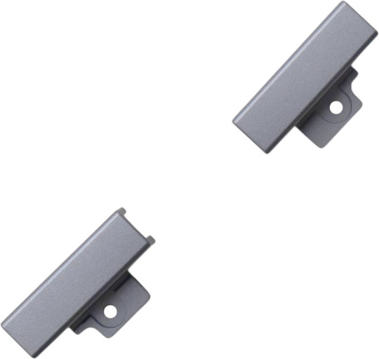 Plastic Laptop LCD Hinges Cover for Lenovo Loq 15irx9 15i Gen 9 83dv 15ahp9 83dx 15iax9i 83fq 15iax9 83gs 15arp9 83jc 15irx10 83je 15ahp10 83jg 5cb1m65367 Left & Right Gray Code 1-cov1032
