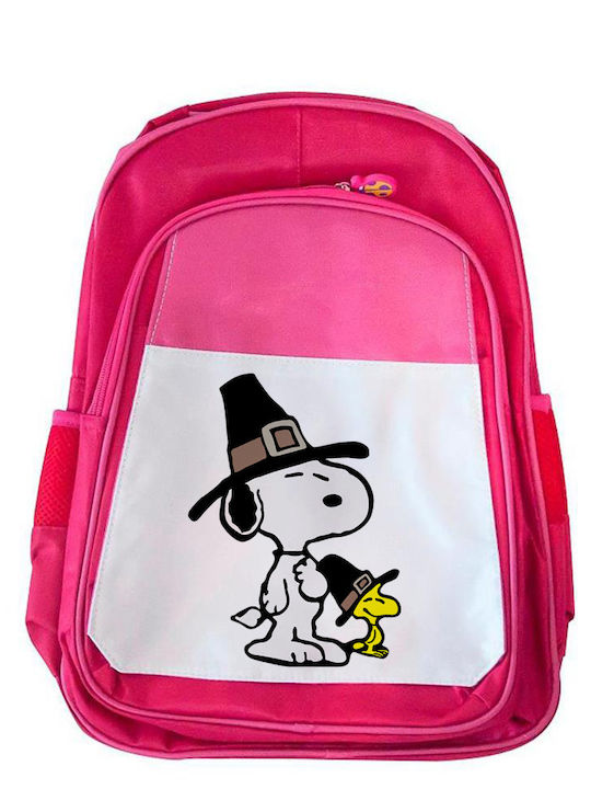 Kinder Schulranzen Snoopy Rosa 41x30x15cm