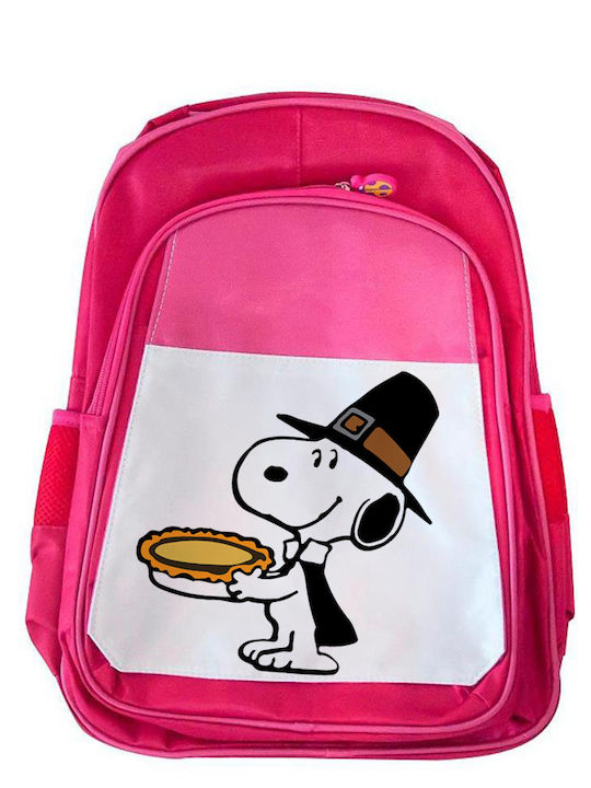 Kinder Schulranzen Snoopy Rosa 41x30x15cm