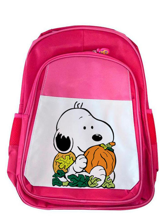 Kinder Schulranzen Snoopy Rosa 41x30x15cm