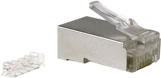 A-LAN Priză RJ-45 Masculin 100 Buc Argintii WT107