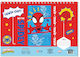 Spidey Red Drawing Pad 40 Sheets Stickers Stencils 23x33cm 000508769b