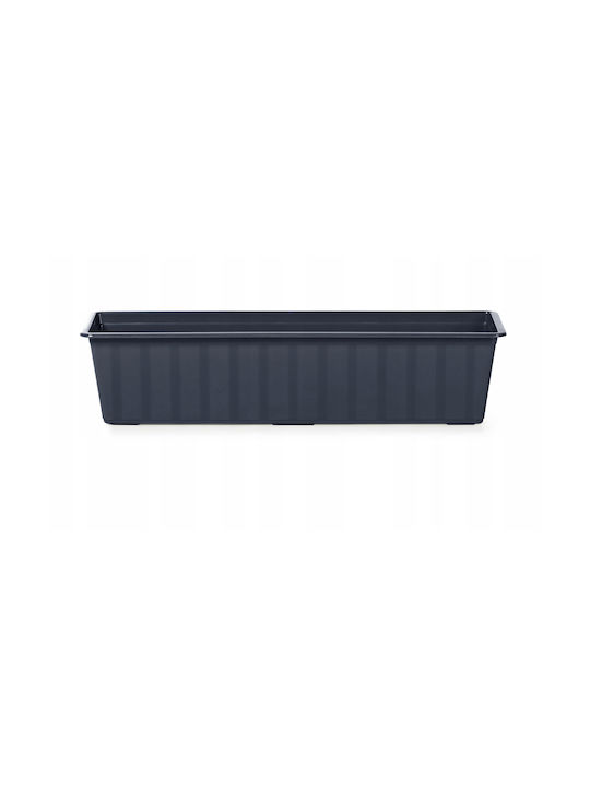 Prosperplast Plastic Flower Pot Anthracite 14cm