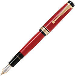 Pilot Custom Πένα Γραφής Double Broad Κόκκινη με Κόκκινο Μελάνι