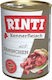 Rinti Rinti Wet Dog Food in Cans with Rabbit 400g