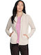Hoodless Hoodie GoWalk Shine Jacket Γυναικεία Αθλητική Ζακέτα Μπεζ