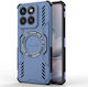 Techsuit Rückseitencover Kunststoff Blau Motorola Edge 70