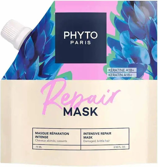 Phyto Μάσκα Μαλλιών για Επανόρθωση με Κερατίνη 75ml
