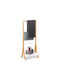 Relaxdays 103x41cm Braun Badezimmerhaken & -halter