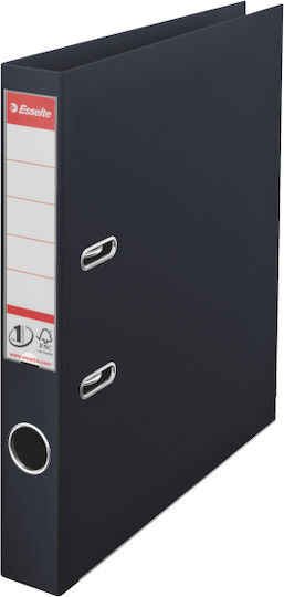 Esselte A4 Binder Laminated Pp Pp Metal Edge 50 Mm Esselte No 1 Power Vivid Black
