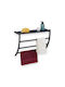 Relaxdays Wall-Mounted with Screws 44x56.5cm Black