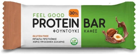 Feel Good Μπάρα με 30% Πρωτεΐνη & Γεύση Hazelnut 60gr