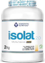 Scientiffic Nutrition Isolat 2.0 Caramel Sărat 2kg Scientiffic Nutrition Isolat 2.0 Caramel Sărat 2kg