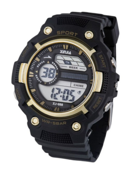 Digital Womens Watch 40mm Battery with Black Me...
