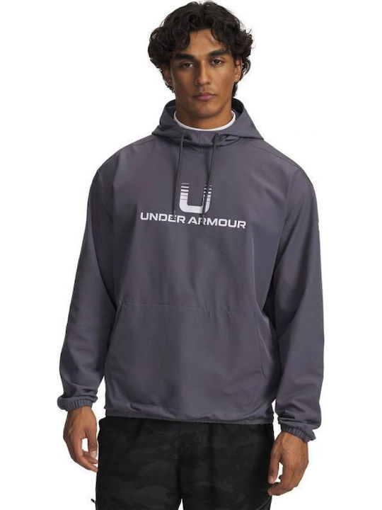 Under Armour Beige Kapuzen-Sweatshirt