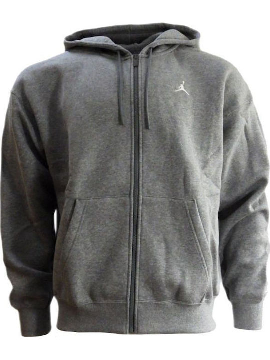 Jordan Brooklyn Sweatshirt mit Kapuze Grau