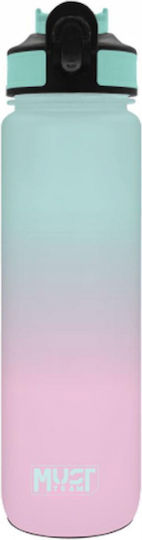 Must Team Kunststoff Kinder Trinkflasche Gelb 800ml