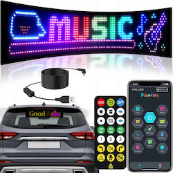 Verk Group Led Panel Windshield 16x64 Moving Messages Programmable Car Display 5907451386316