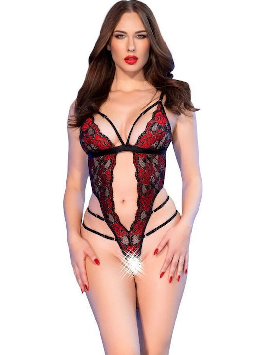 Chilirose Sexy Κορμάκι με Δαντέλα