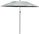 Hupa Mistral Blackout Beach Umbrella Diameter 2.4m With UV Protection Light Blue
