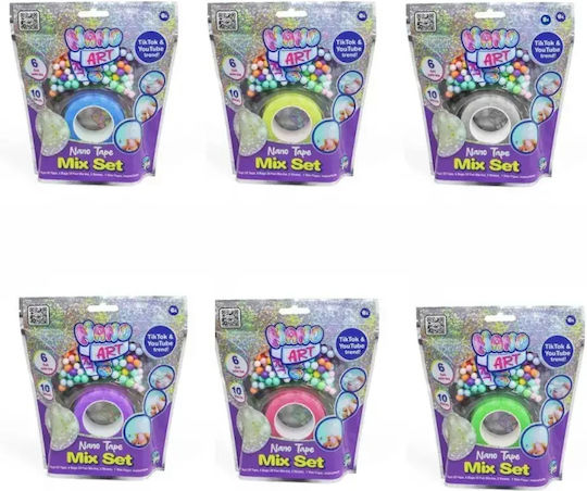Nano Art Nano Art Tape Mix 6 Pieces B89101 B89101 810179277642