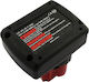 Avizar 12v Li-ion Battery 4000mah 48wh Milwaukee M12 C12b Tool Black Red