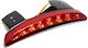 Harley Davidson XL Iron 72 48 Nightster '04 '21 Alle Sportster Kurzes Fender Rotes Chopped Fender Edge Led Rücklicht Rote Linse