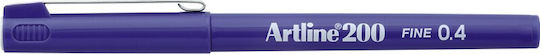 Artline Liner Artline 200 0.4mm Vârf Din Fetru Violet