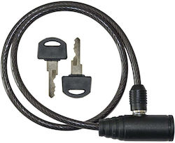 Lanț Antifurt Bicicletă cu Cheie 0.6x65cm Negru XQ Max Negru