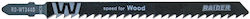 Wood Knife 132/4.0 2pcs Rdwt344d