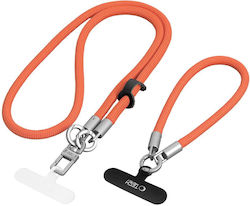 Tech-Protect C10s Въже Crossbody и Каишка за Китката Оранжев Титан Tech-Protect C10s Въже Crossbody и Каишка за Китката Оранжев Титан