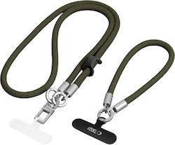Tech-Protect C10s Seil Crossbody & Handgelenkriemen Olive Grün Titanium