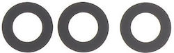 Τζαμάκι Κάμερας Back Camera Lens Samsung Galaxy A55 5g A556 Black Set 3pcs