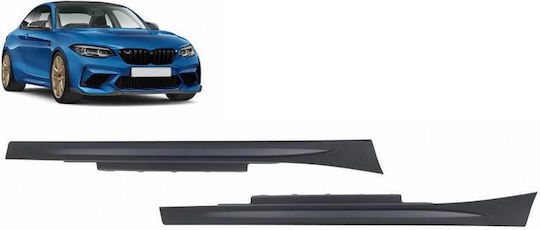 Πλαινά Μασπιέ Bmw 2 F22 Coupe F23 Cabrio 2014-2017 M2 Competition Look Abs Πλαστικό 2 Τεμάχια