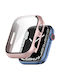 Plastic Case with Tempered Glass in Rose Gold Colour for Apple Watch Series 11 46mm