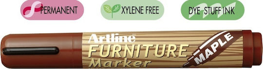 Artline Marker Artline 95 Wooden Furniture Touch-ups Plastic Body Chisel Tip 2.0-5.0mm Maple